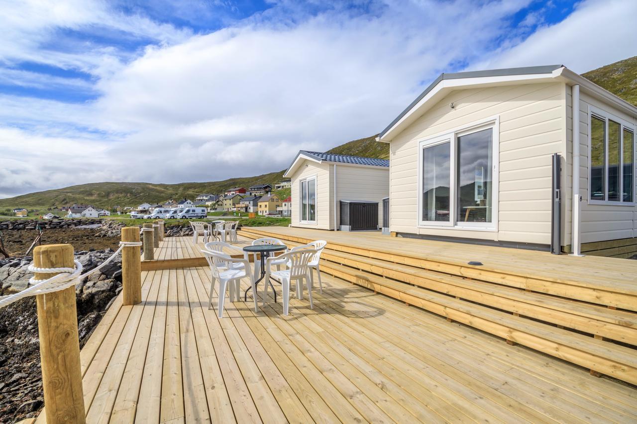 הוילה Seaside Cabin Skarsvåg מראה חיצוני תמונה